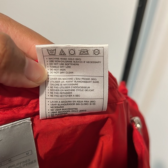 Red Nike Double Front Snow Pants Size M - Picture 9 of 10